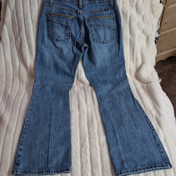 CRUEL GIRL, LOW RISE, SLIM, WOMENS JEANS, SIZE 9LONG. - Picture 6 of 12